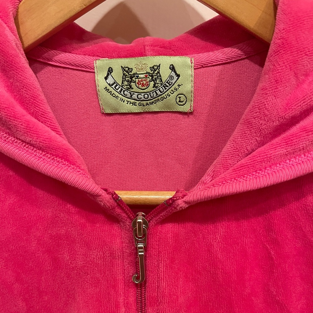 Juicy couture velour hooded jacket ( Limited Edition)
